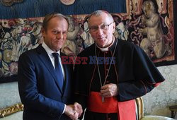 Donald Tusk z rodziną u papieża Franciszka