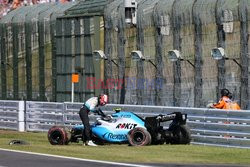 Robert Kubica rozbił bolid podczas kwalifikacji F1 GP Japonii