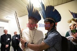 Papież Franciszek spotkał się z Indianami z Amazonii