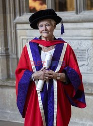 Judi Dench otrzymała doktorat honoris causa Uniwersytetu Winchester