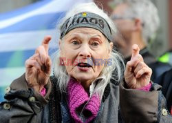 Vivienne Westwood wspiera aktywistów z Extinction Rebellion