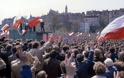 Strajki i demonstracje Solidarności