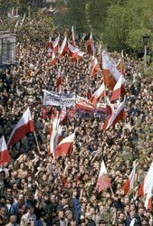 Strajki i demonstracje Solidarności