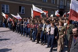 Strajki i demonstracje Solidarności