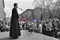 Strajki i demonstracje Solidarności