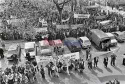 Strajki i demonstracje Solidarności