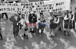 Strajki i demonstracje Solidarności