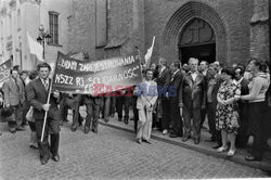 Strajki i demonstracje Solidarności