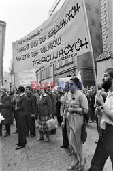 Strajki i demonstracje Solidarności