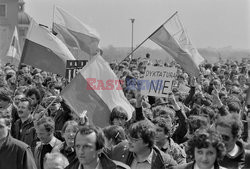 Strajki i demonstracje Solidarności