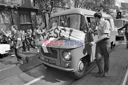 Strajki i demonstracje Solidarności