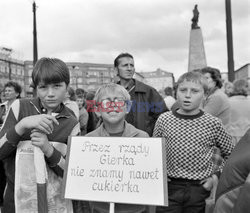 Strajki i demonstracje Solidarności