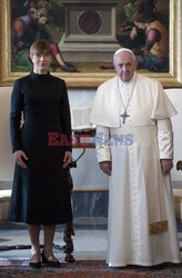 Prezydent Estonii na audiencji u Papieża Franciszka