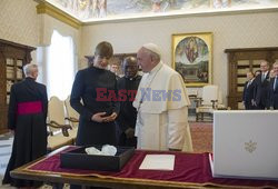 Prezydent Estonii na audiencji u Papieża Franciszka