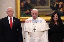 Mike Pence u papieża Franciszka