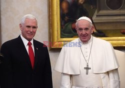 Mike Pence u papieża Franciszka