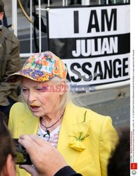 Vivienne Westwood protestuje przeciwko ekstradycji Assange'a