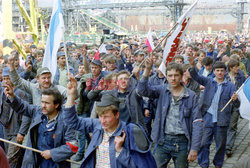 Strajki i demonstracje Solidarności