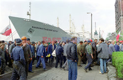 Strajki i demonstracje Solidarności