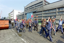 Strajki i demonstracje Solidarności