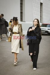 Street fashion na Mercedes-Benz Fashion Week w Rosji