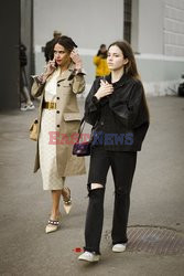 Street fashion na Mercedes-Benz Fashion Week w Rosji