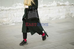 Street fashion na Mercedes-Benz Fashion Week w Rosji