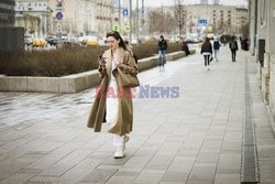 Street fashion na Mercedes-Benz Fashion Week w Rosji