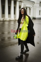 Street fashion na Mercedes-Benz Fashion Week w Rosji