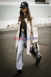 Street fashion na Mercedes-Benz Fashion Week w Rosji