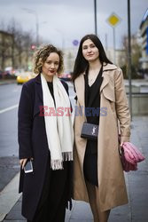 Street fashion na Mercedes-Benz Fashion Week w Rosji