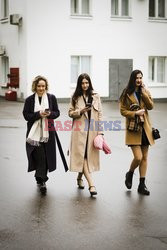 Street fashion na Mercedes-Benz Fashion Week w Rosji