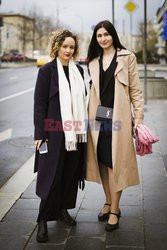 Street fashion na Mercedes-Benz Fashion Week w Rosji