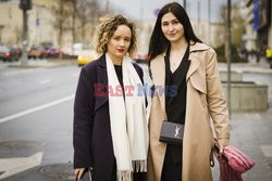 Street fashion na Mercedes-Benz Fashion Week w Rosji