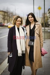 Street fashion na Mercedes-Benz Fashion Week w Rosji