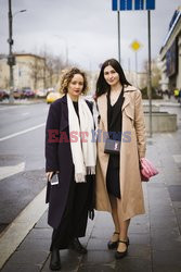 Street fashion na Mercedes-Benz Fashion Week w Rosji