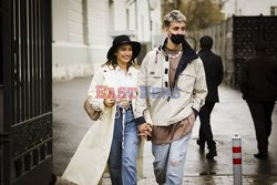 Street fashion na Mercedes-Benz Fashion Week w Rosji