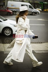 Street fashion na Mercedes-Benz Fashion Week w Rosji