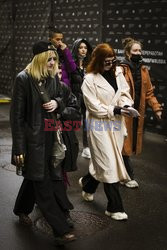 Street fashion na Mercedes-Benz Fashion Week w Rosji