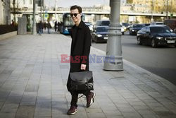 Street fashion na Mercedes-Benz Fashion Week w Rosji