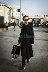 Street fashion na Mercedes-Benz Fashion Week w Rosji