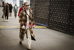 Street fashion na Mercedes-Benz Fashion Week w Rosji