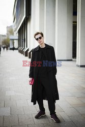 Street fashion na Mercedes-Benz Fashion Week w Rosji