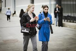 Street fashion na Mercedes-Benz Fashion Week w Rosji