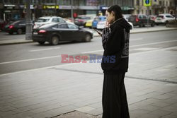 Street fashion na Mercedes-Benz Fashion Week w Rosji