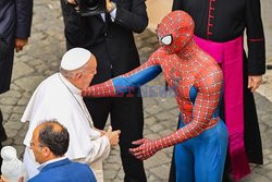 Papież Franciszek spotkał się ze Spider-Manem