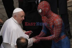 Papież Franciszek spotkał się ze Spider-Manem