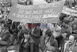 Strajki i demonstracje Solidarności