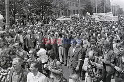 Strajki i demonstracje Solidarności