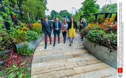 Przygotowania do Chelsea Flower Show 2021